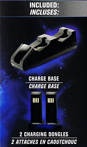 Нико Полнење База - 2 Пристаниште Контролер Полнач со 2 USB Полнење Адаптери За PlayStation 3