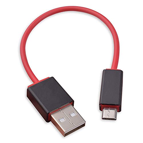 Заменски замена USB кабел за полнач на кабел, компатибилен со Beats од д -р Дре студио соло безжични слушалки