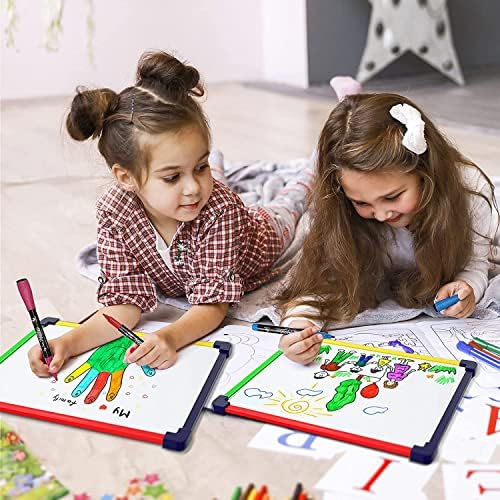 Магнетна табла за суво бришење за деца Whatchboard 9 ”x12” вклучува бела табла за деца кои пишуваат учење и цртање уметност едукативни деца