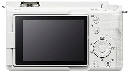 Sony Alpha ZV-E1 целосна рамка заменлива леќа со огледало на огледало-бело тело