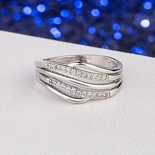 2023 Нови прилагодливи жени накит Елегантен скапоцен камен Loveубовен прстен за забави украси украси за модни прстени за модни прстени
