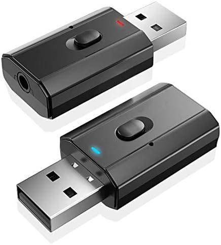 SiREG USB Audio Transmiter Audio Transmiter Blue-Fune Добијте адаптер за аудио повик за лаптоп за таблети за автомобили компјутер,