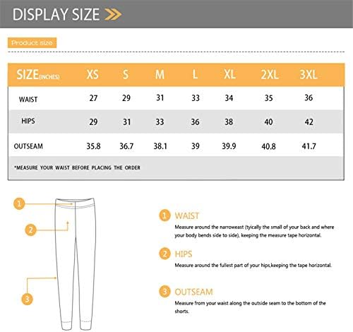 Белешка за истегнување на белидом за жени јога панталони за џогирање спортски високи половини меки издржливи, големина xs-3xl