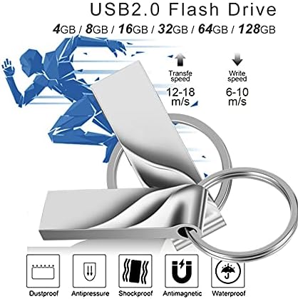 n/Метален USB Флеш Диск 32GB 16gb Pendrive Водоотпорен Пенкало ДИСК 8GB Флеш USB 2.0 МЕМОРИЈА USB Стап Клуч Прилагодено Лого