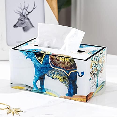 кутија за Ткиво luckxuan Држач За Салфетки Правоаголна Кутија За Ткиво Покријте Декоративна Кутија За Тоалетна Хартиена Кутија