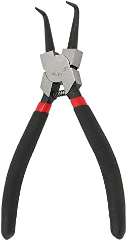 7in Circlip Pliers Snap Ring Ring Inter Interware Waw Hand Alte за свиткани вилици со совети C-Clip Pliers за отстранување на црева, дихтунзи