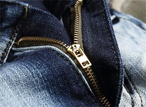 Машки камо крпеници тексас фармерки потресени закрпи карго хип хоп фармерки мулти џебови измиени закрпи Jeanан