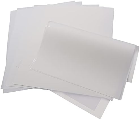 200 лист 19,7in x 27.5in ладна кора Пластизол трансфер на топлина филм за печатење на филмови за печатење со двојно обложени ултра