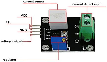 1pcs многу сензор за сензори за ситни сензори за ефект на сензори за силен сензор WCS2202