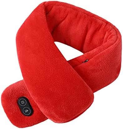 Надградена загреана шамија со функција за масажа USB топлинска шал Електрична топла обвивка за затоплување на вратот со подлога за греење на