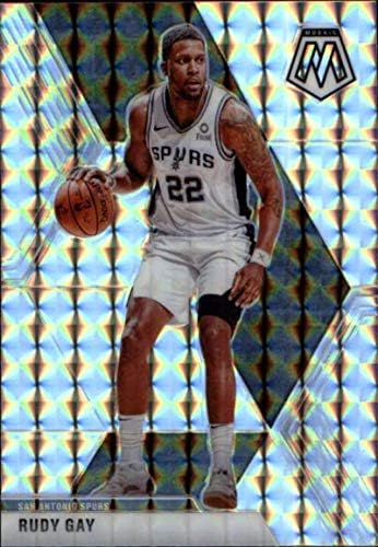 2019-20 Панини Мозаик Мозаик Паралел 26 Руди Геј Сан Антонио Спарс НБА кошаркарска трговија картичка