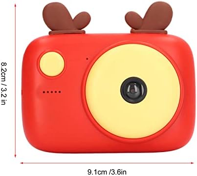 Uxsiya Детска Дигитална Камера, 2.4 ВО ЕКРАНОТ USB Полнење 40 Милиони Пиксели Детска Камера Играчки За Роденденски Подарок
