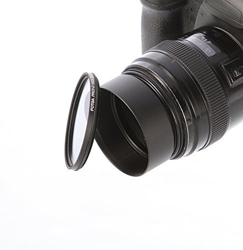 FOTGA 77мм Стандардна метална завртка за леќи за леќи за канон Nikon Pentax Sony Olympus
