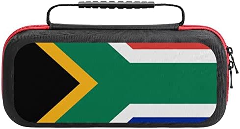 Африканско Знаме Торбичка За Носење За Прекинувач Пренослива Торба За Складирање Патувања Торбичка Со Тврда Обвивка За Додатоци