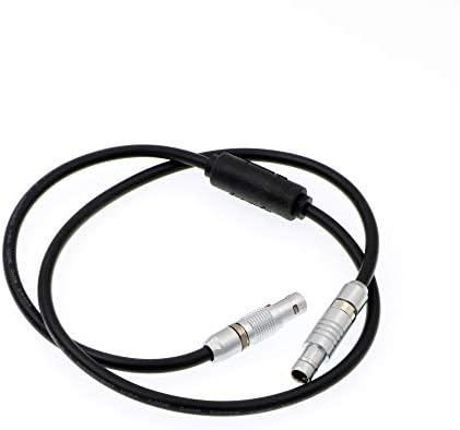 Uonecn јадрото M Run Stop Cable за Tilta 7 Pin MALE до 3 пински машки кабел 60см