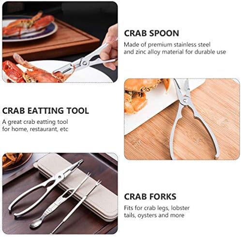 Алатки за морска храна Doitool Metal Forks