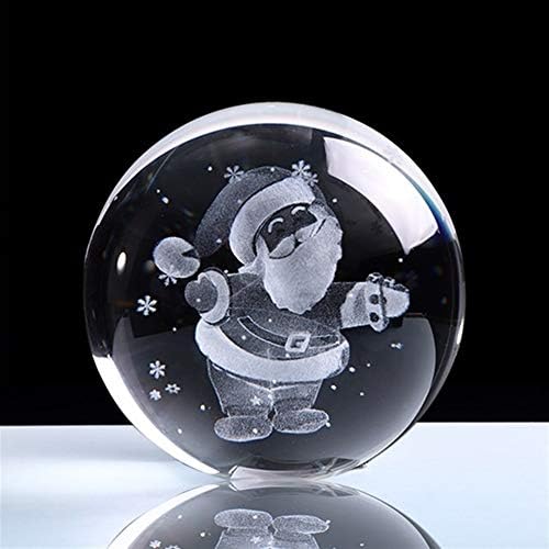 WCPJYZQ 60мм/80мм 3Д кристална топка стакло врежана минијатурна земја сфера сфера кристален занает украсен украс за дома