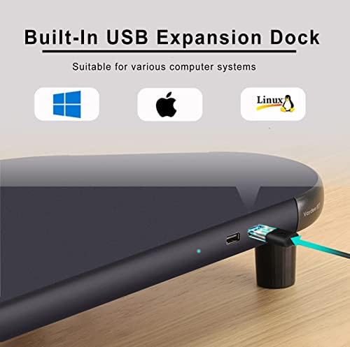 C'estbon 4 USB Extension Corner Corner Monitor Stand, за монитор, лаптоп, таблет во агол, ергономски штанд за лаптоп на аголот,