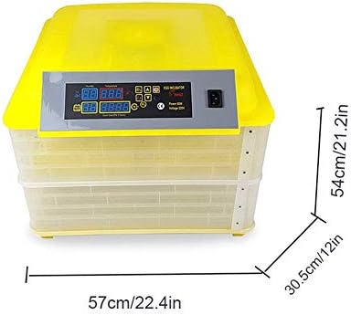 ЗАПИОН Автоматски Инкубатор 96 Дигитален Инкубатор За Јајца Со Садови За Јајца, Контрола На Влажноста На Температурата За Кокошки