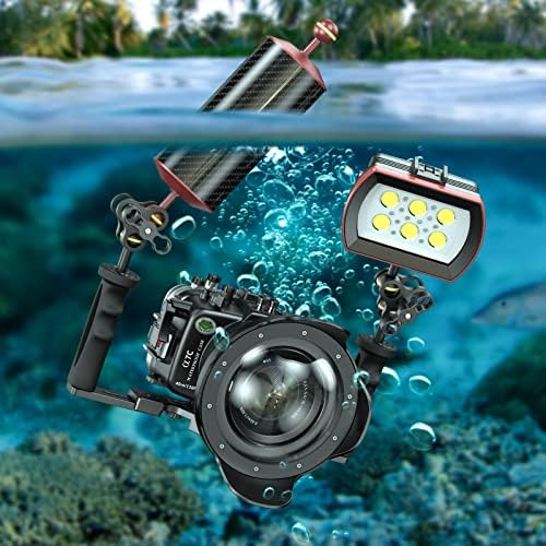 Морски жаби јаглеродни влакна плови рака D60mm, 7 '', за Ultralight, водна рака, пловеност обезбедено 240g, подводен систем за нуркање
