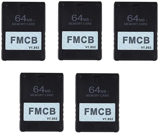 5PCS/LOT FMCB бесплатна картичка McBoot за Sony PS2 за PlayStation2 мемориска картичка v1.953 OPL MC Boot -