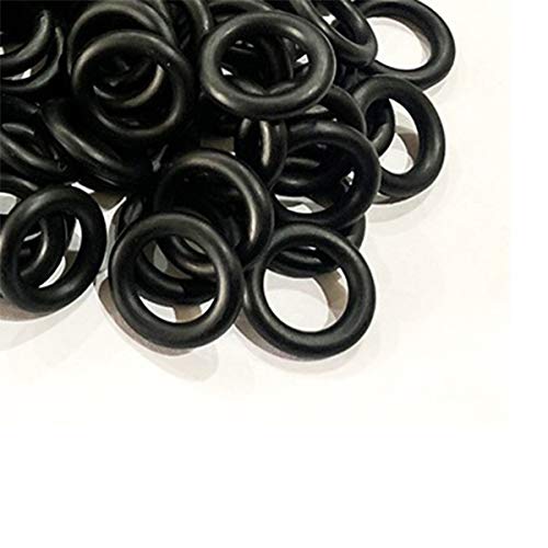 Нитрилна гума О-прстени, 8,5мм ОД 1,5 мм ширина, метричка буна-n тапа О-прстени со тркалезни запечатувачки запечатувања црни