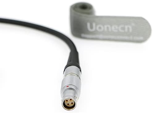 Uonecn кабел за напојување DTAP до 4 пински женски за Canon Mark II C100 C500 Втора генерација