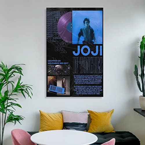 Fotuven Joji Poster Smithereens албум Покриени постери постер декоративно сликарство платно wallидна уметност дневна соба постери