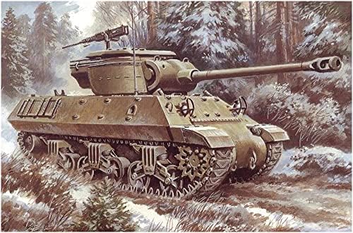 Unifodel UUU72210 1/72 американска армија M36B2 Jackson Tank Duninger Prasticer Plastic Model