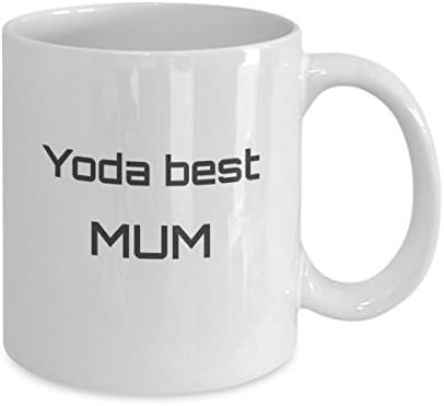 Јода Најдобра Мајка-Подарок За Денот На Мајките/Татковците или секоја пригода - Керамичка Шолја За Кафе Чај Кригла 11оз Од Протопикси