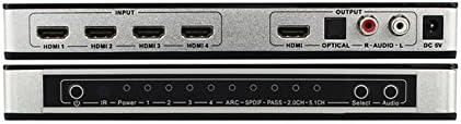 HDMI Матричен Прекинувач, верзија 2.0 HDMI прекинувач Со Аудио Сепарација HDMI4X1 Четири во Еден Од hdmi Видео 4k60hz Дистрибуција