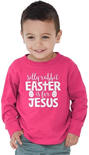 Духовна облека Глупав Зајак Велигден е За Исус Дете Кошула Со Долги Ракави