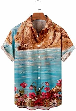 Кошули со кошули Xiloccer, дополнети кошула, обични маици за мажи кои одговараат на маицата маички деловни кошули летен празник