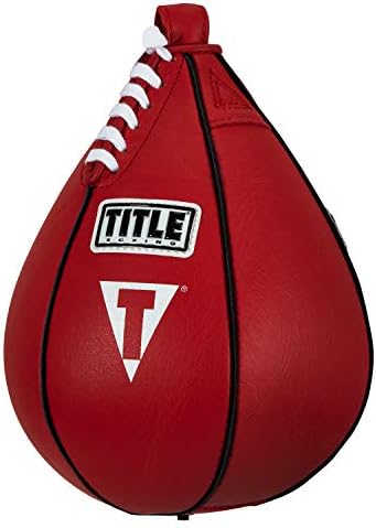 Наслов Boxing Super Speed ​​Bag, црвена, 6 x 9