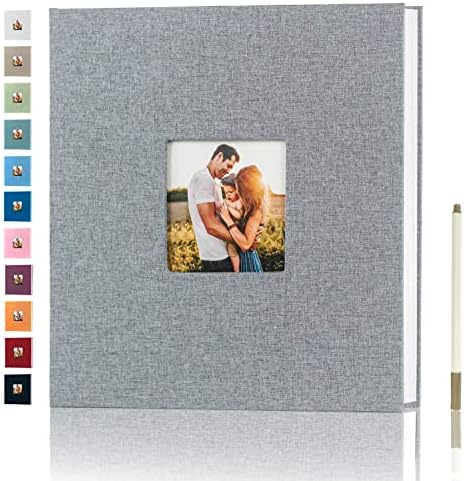 Фото албум самостојни страници за 4x6 5x7 8x10 Слики Магнетски белешки за слики со книги со лепливи страници книги со метално пенкало за семејство за бебиња Свадба 11x10.6 ?