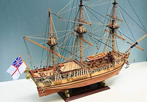 Хмс Кралската Каролина 1749 Скала 1/50 33 Дрвени Брод Модел Колекции Скала Модел