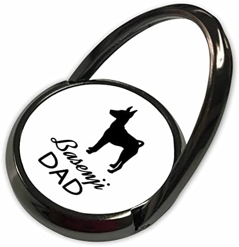 3Drose Janna Salak Designs Dogs - тато на кучиња Базенџи - Телефонски ringsвони