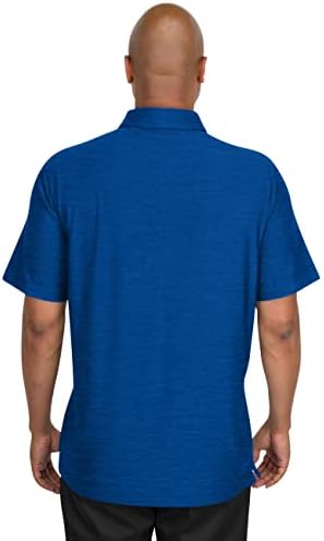 Машка голема и висока маичка за голф Поло - суво вклопување 4 -насочно ткаенина за истегнување. Влажност за влага, анти-ОДОР технологија,
