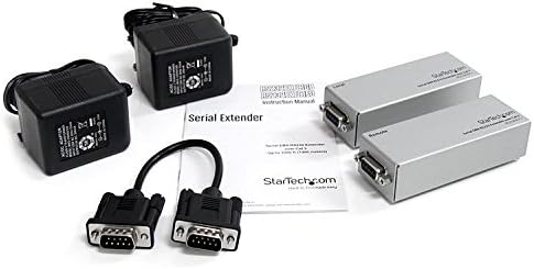 STARTECH.com RS232EXTC1GB мрежен предавател сребро