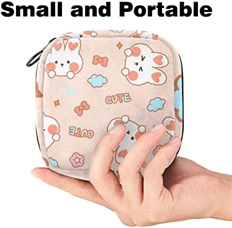 Ориекан санитарна торба за складирање на салфетка, преносна менструална подлога за патенти, торбичка за складирање на тампон за жени девојки,
