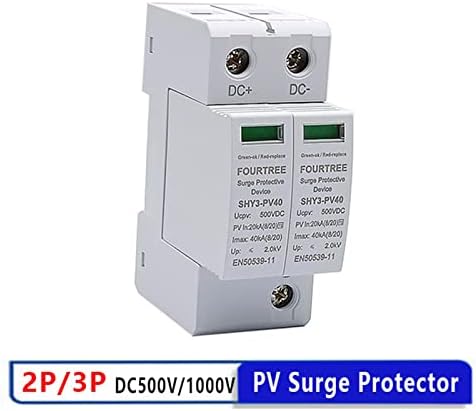 SJSW PV Surge Protector 2P 500VDC 3P 1000VDC ARRESTER SPD SPD SWITCH HOMERTANT SYSTER COBRINER BOX LASER HAINGING