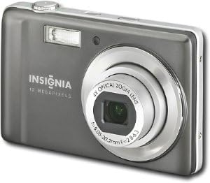 Insignia NS -DSC1112SL 12.0 MP Дигитална камера 4 x Оп -зум - темно сива