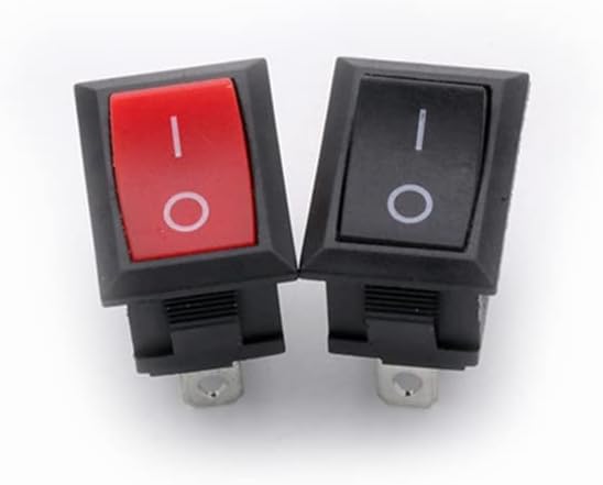 10PCS KCD1-101 Rocker Switch Dispenser Electronic Teering Ower Off 2/3/4/6PIN 6A/250V 10A/125V AC-
