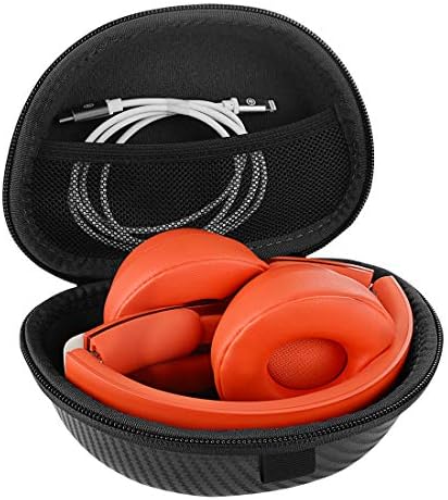 Слушалки за слушалки Geekria Shield Компатибилен со Beats Solo Pro, Solo3, Sollo2 слушалки, замена на тврда обвивка за носење торба