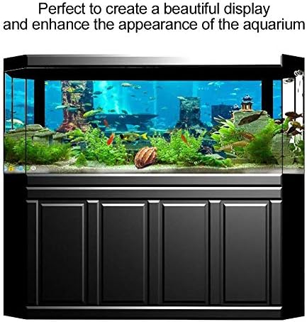 Налепница за резервоарот за риби, аквариум позадина ПВЦ корална аквариум позадина Подводен постер за риба резервоар за налепници