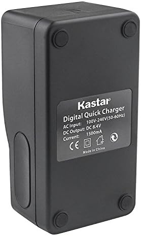 Kastar LED Super Fast Charger & Battery 2 Pack за Panasonic VW-VBD58 VW-VBD29 VW-VBD78, Panasonic AG-UX180 Ag-Ux90 Ag-3DA1 AG-AC8 AG-DVC30 AG-HPX171