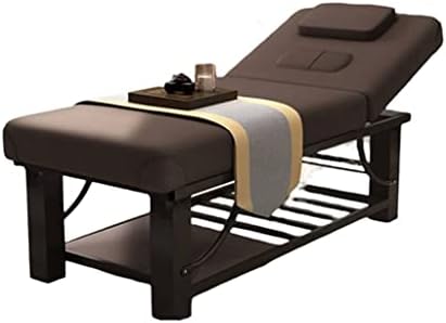 Масажа за масажа на ZyHHDP, кревет за масажа со душек со висока еластичност Вклучена дупка за градите удобен потпирач за глава,
