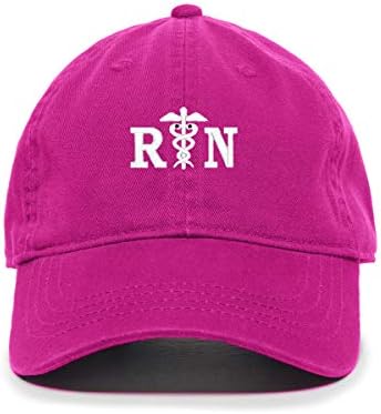 Технолошки дизајн регистрирана медицинска сестра Р.Н. Бејзбол капа, извезена памук прилагодлива тато капа