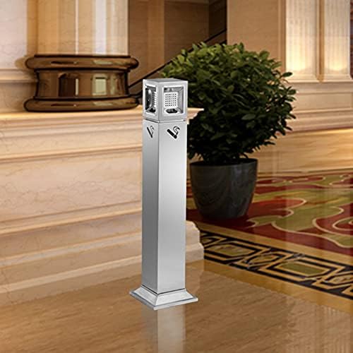 JTyx Standing Ashtray Outdoor For Column Column Patio Ash Vertical Chade Chader Colute Column за област за пушење во хотел