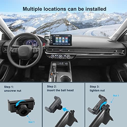 Bixuan Integra 2023 Дизајн на држач за монтирање на автомобили за Acura Integra 9 инчен екран на допир Електричен мобилен телефонски екран Телефонски